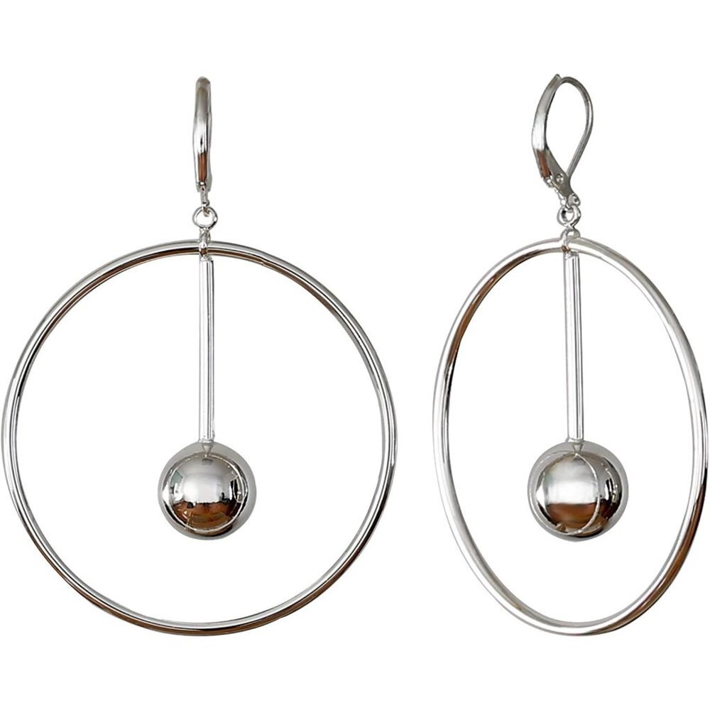 Women's -Silver Dangle Earrings